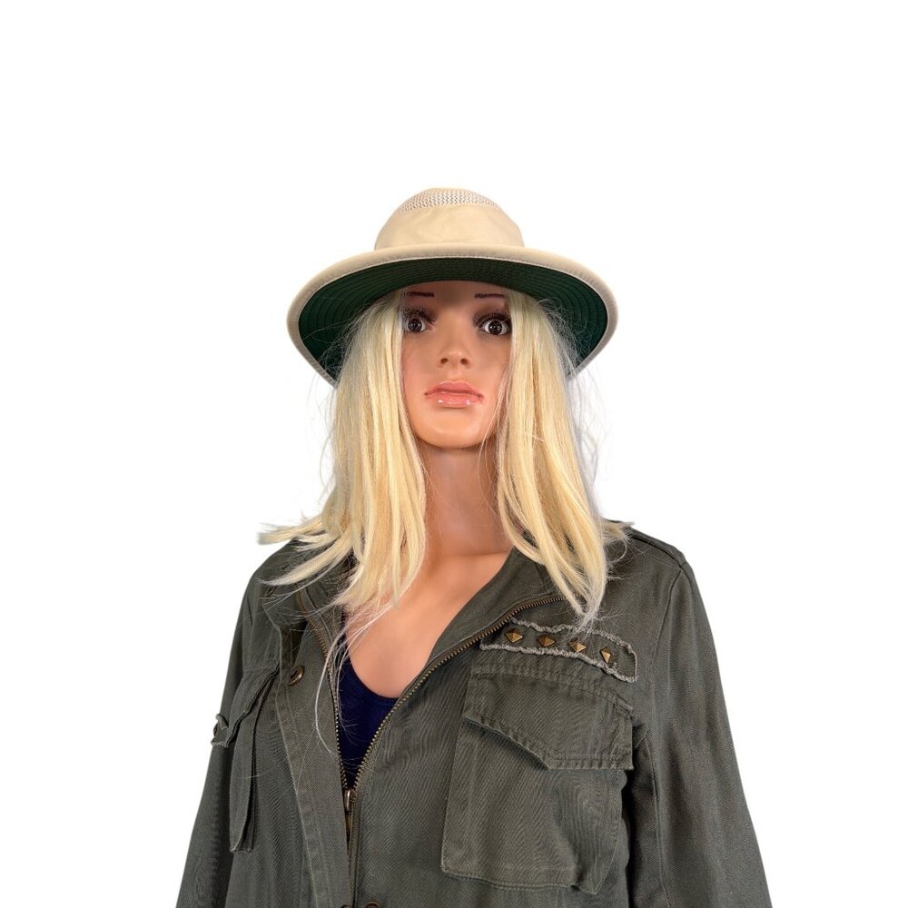 New Tilley LTM6 AIRFLO Sun Hat 7 1/4 58cm Medium Light Stone MSRP$99 - Picture 14 of 17